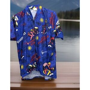 Vintage Shimano Fred Rompelberg Mallorca Men's Cycling Jersey XL / Late-90s/00s